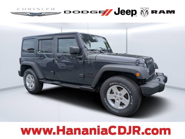 Used 2016 Jeep Wrangler Unlimited Sport w/ Quick Order Package 24S AWD/4WD video 1