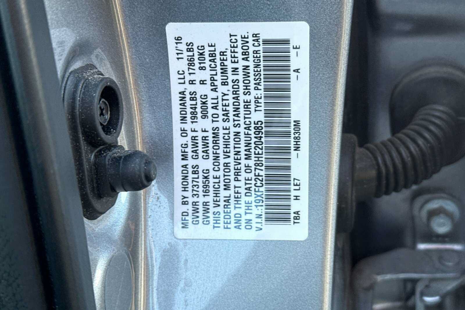Used 2017 Honda Civic EX image 27