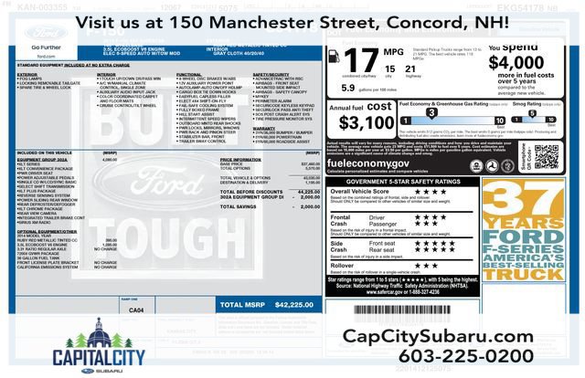 Used 2014 Ford F150 XLT w/ Equipment Group 302A Luxury AWD/4WD image 28
