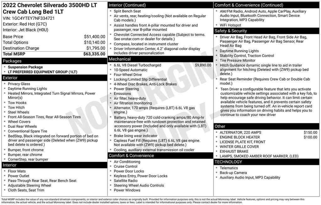 Certified 2022 Chevrolet Silverado 3500 LT image 11