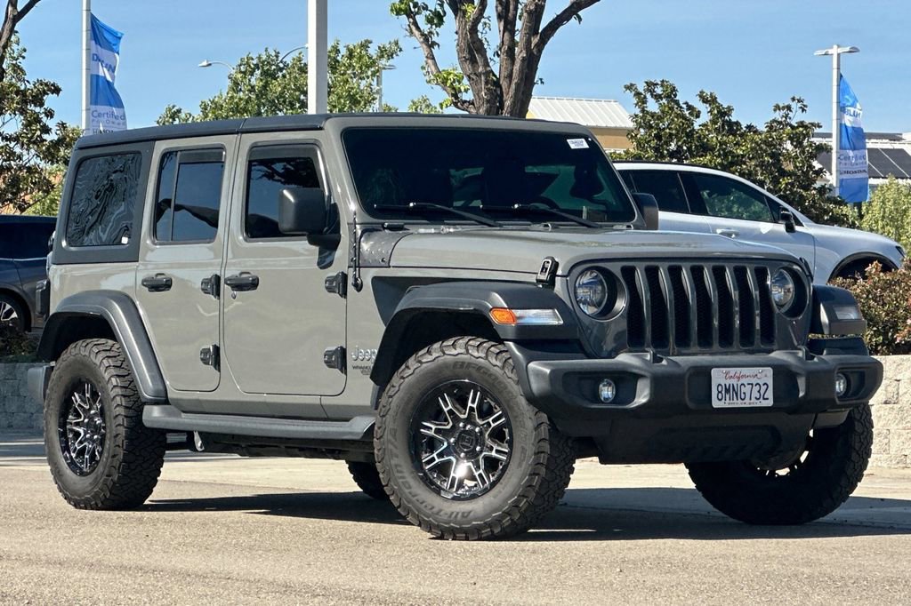 Used 2020 Jeep Wrangler Unlimited Sport S image 2