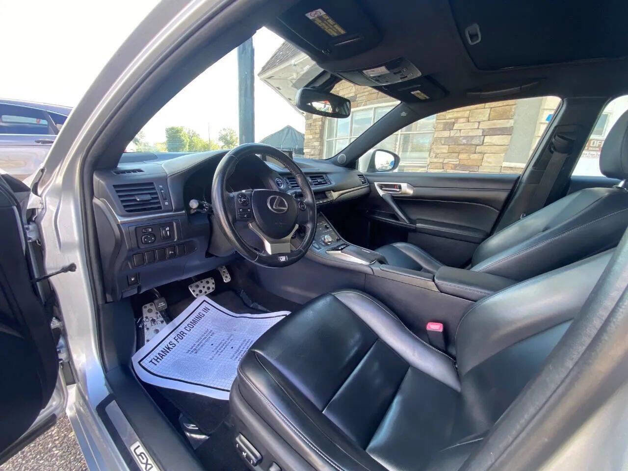 Used 2014 Lexus CT 200h w/ F Sport w/Nuluxe Interior image 9