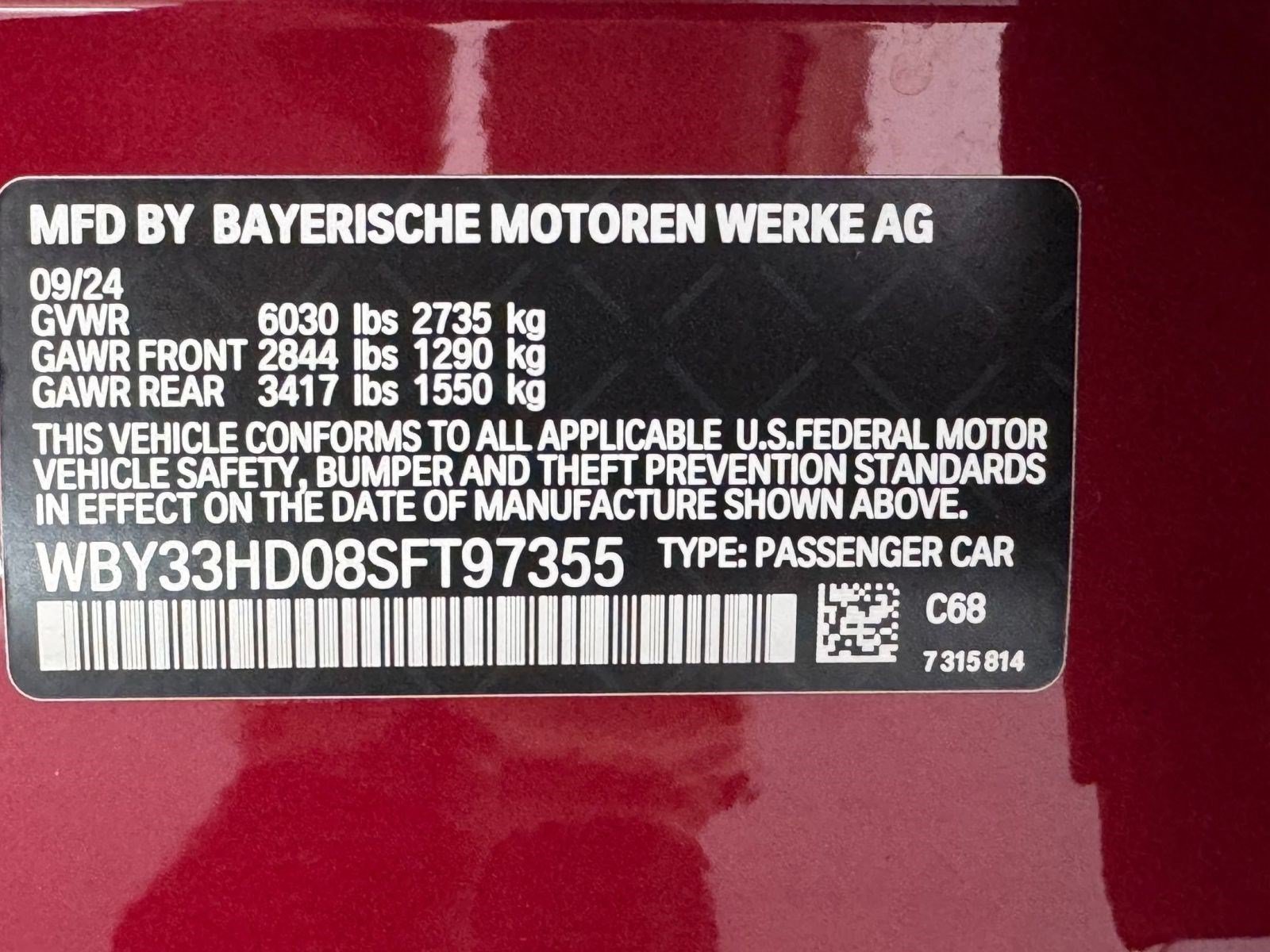 Used 2025 BMW i4 M50 w/ M Carbon Exterior Package AWD/4WD image 24