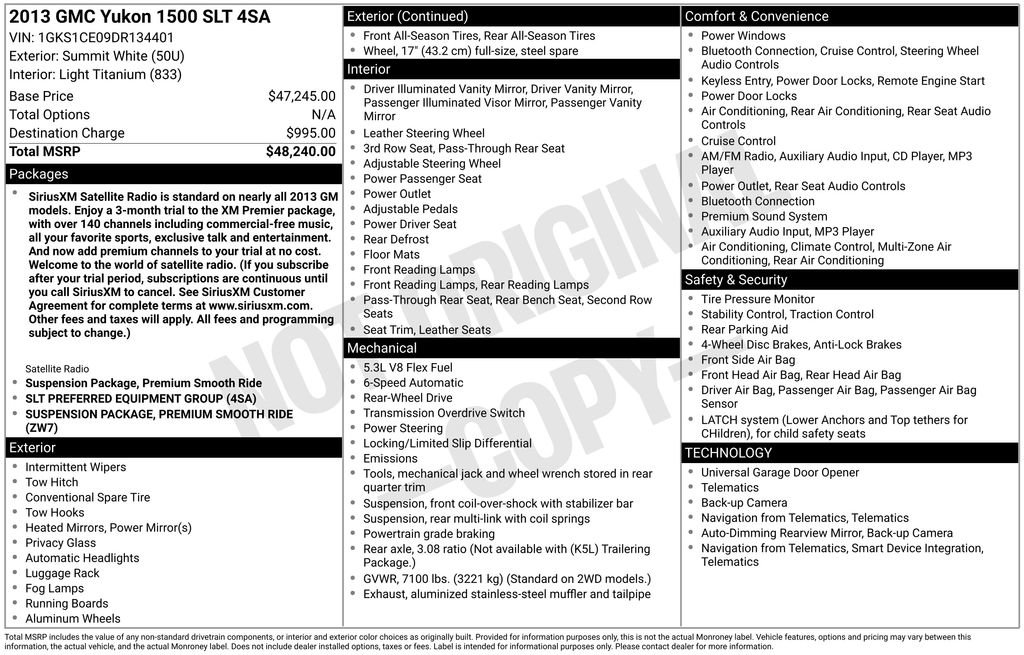 Used 2013 GMC Yukon SLT image 27