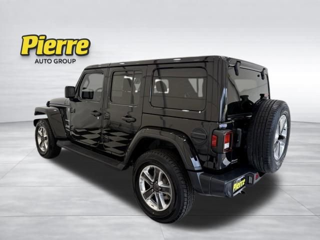 Used 2021 Jeep Wrangler Unlimited Sahara w/ Uconnect 4C Nav & Sound Group image 2