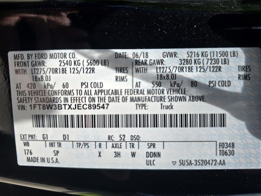 Used 2018 Ford F350 King Ranch w/ King Ranch Ultimate Package AWD/4WD image 22