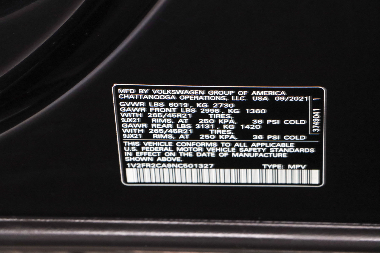 Used 2022 Volkswagen Atlas SEL Premium image 36