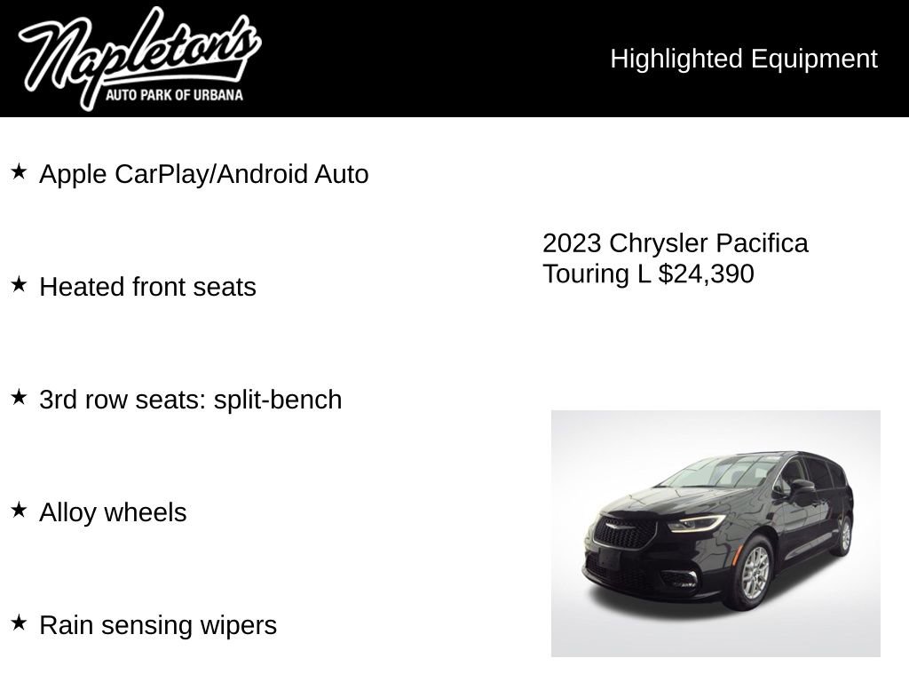 Used 2023 Chrysler Pacifica Touring-L image 9