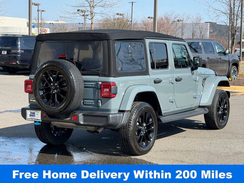 Used 2024 Jeep Wrangler Unlimited Sahara w/ Technology Group image 6