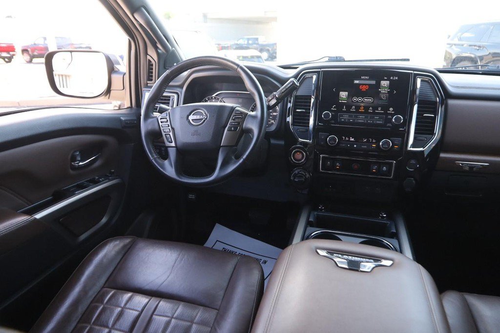 Used 2023 Nissan Titan Platinum Reserve w/ Moonroof Package AWD/4WD image 25