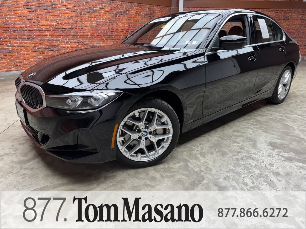 Certified 2025 BMW 330i xDrive Sedan w/ Premium Package AWD/4WD image 1