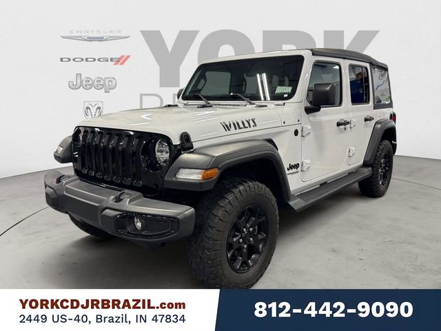 Used 2022 Jeep Wrangler Unlimited Willys