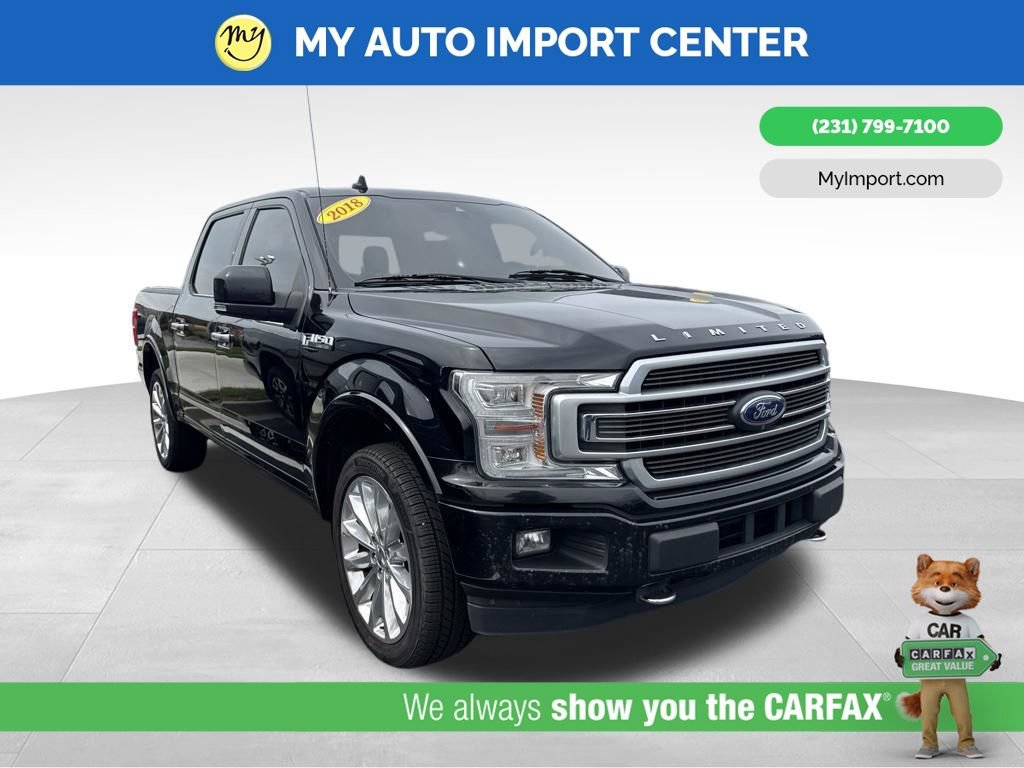 Used 2018 Ford F150 Limited w/ Trailer Tow Package AWD/4WD 360° Tour