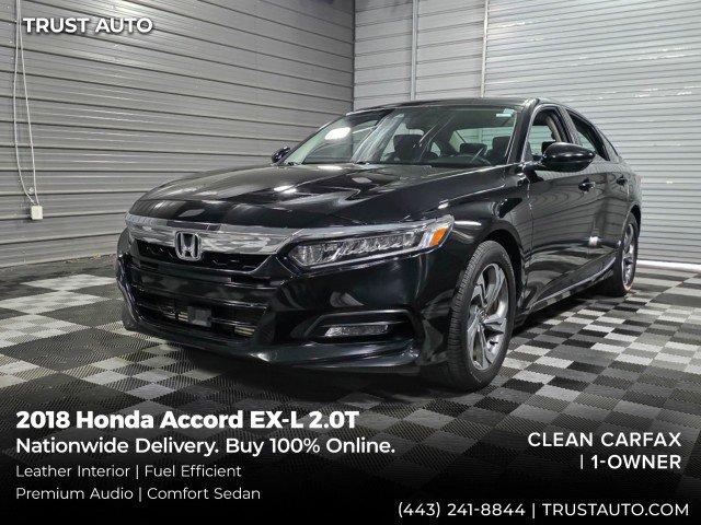 Used 2018 Honda Accord EX-L image 1