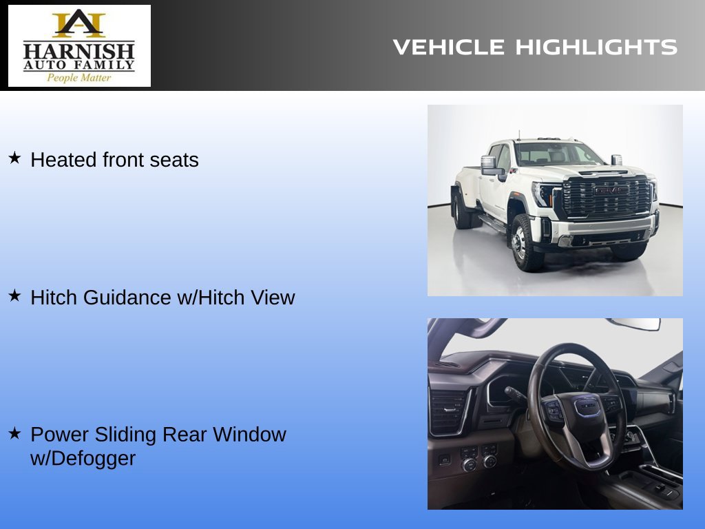 Used 2024 GMC Sierra 3500 Denali w/ Snow Plow Prep/Camper Package AWD/4WD image 15