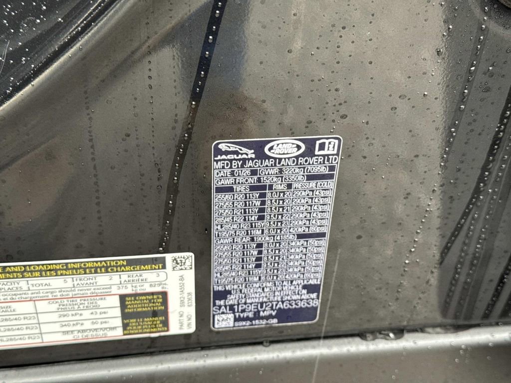 New 2026 Land Rover Range Rover Sport SE image 30