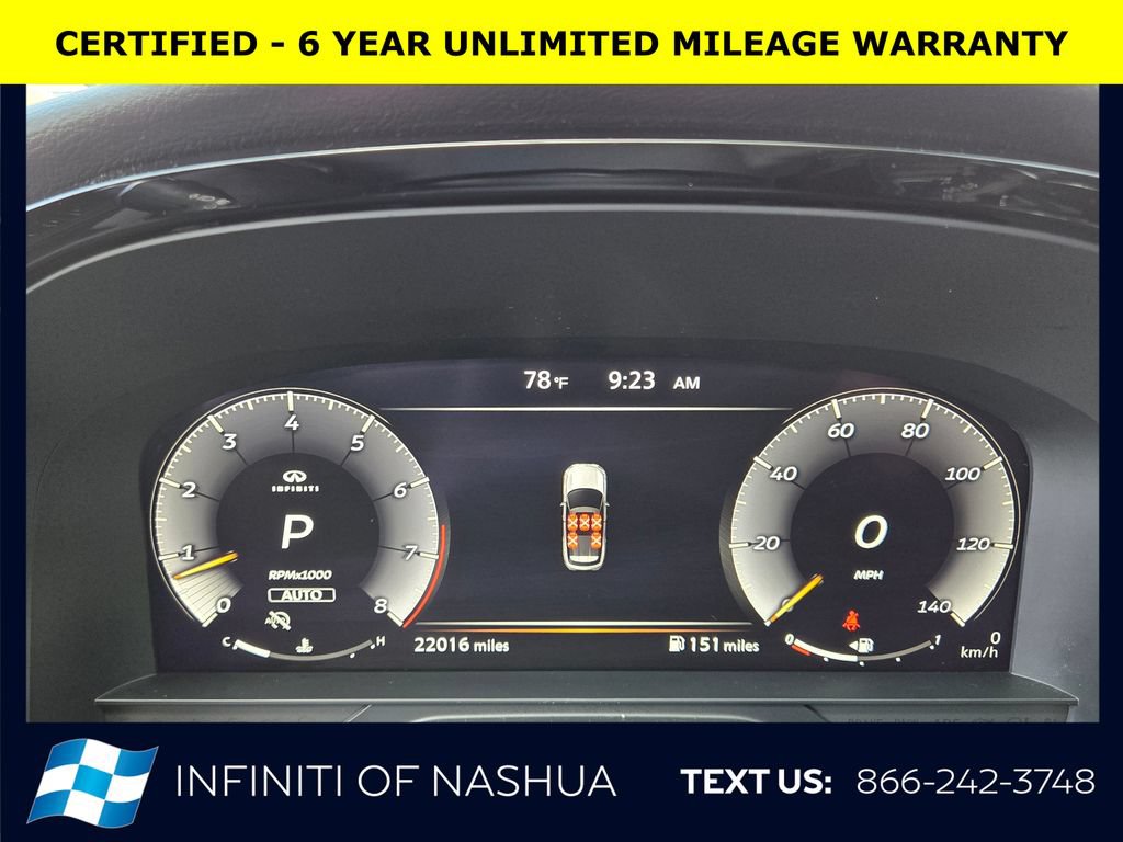 Certified 2023 INFINITI QX60 Luxe w/ Vision Package AWD/4WD image 23