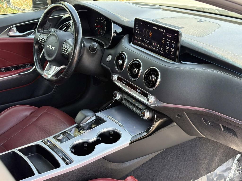 Used 2022 Kia Stinger GT2 w/ Red Interior Color Package image 24