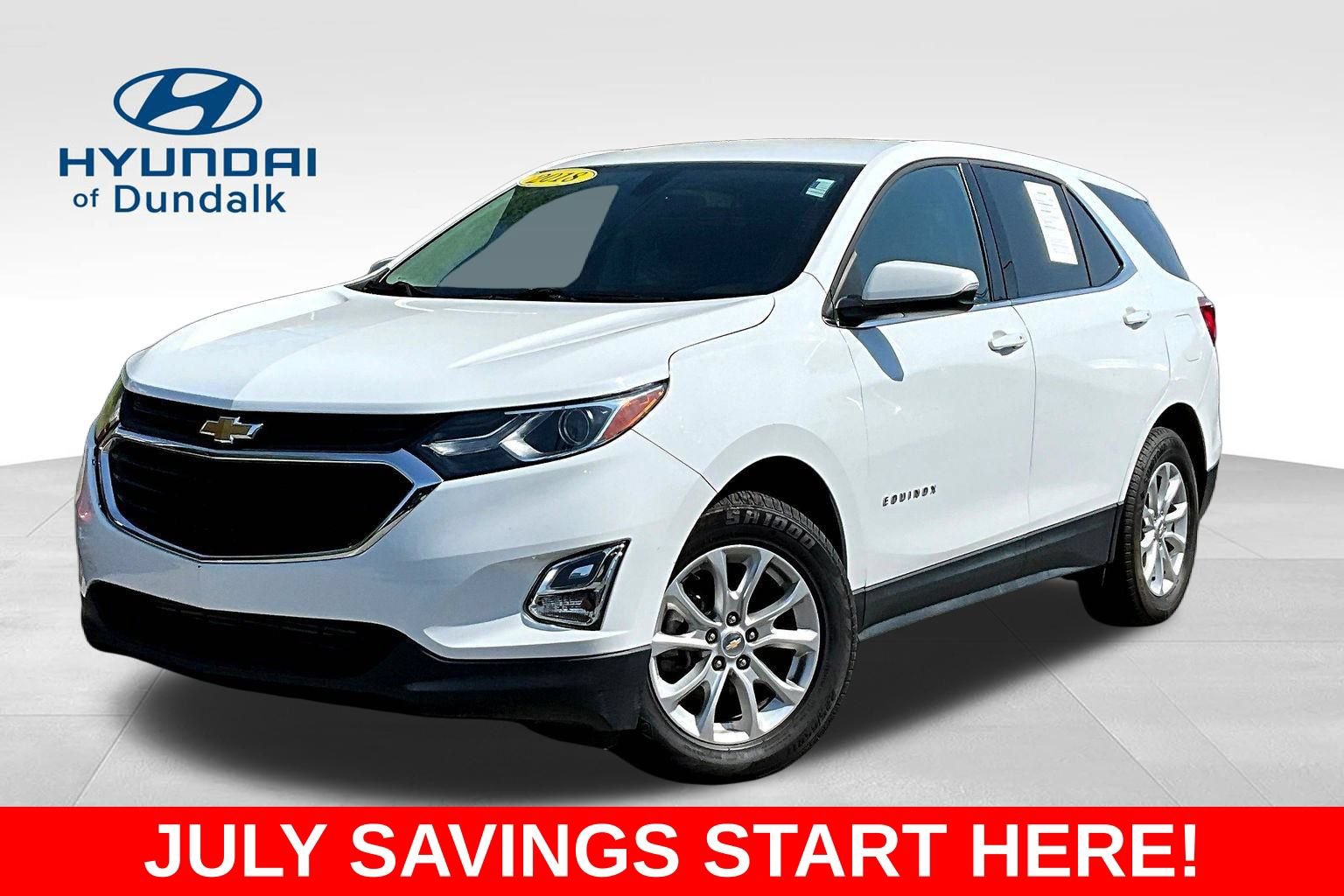 Used 2018 Chevrolet Equinox LT