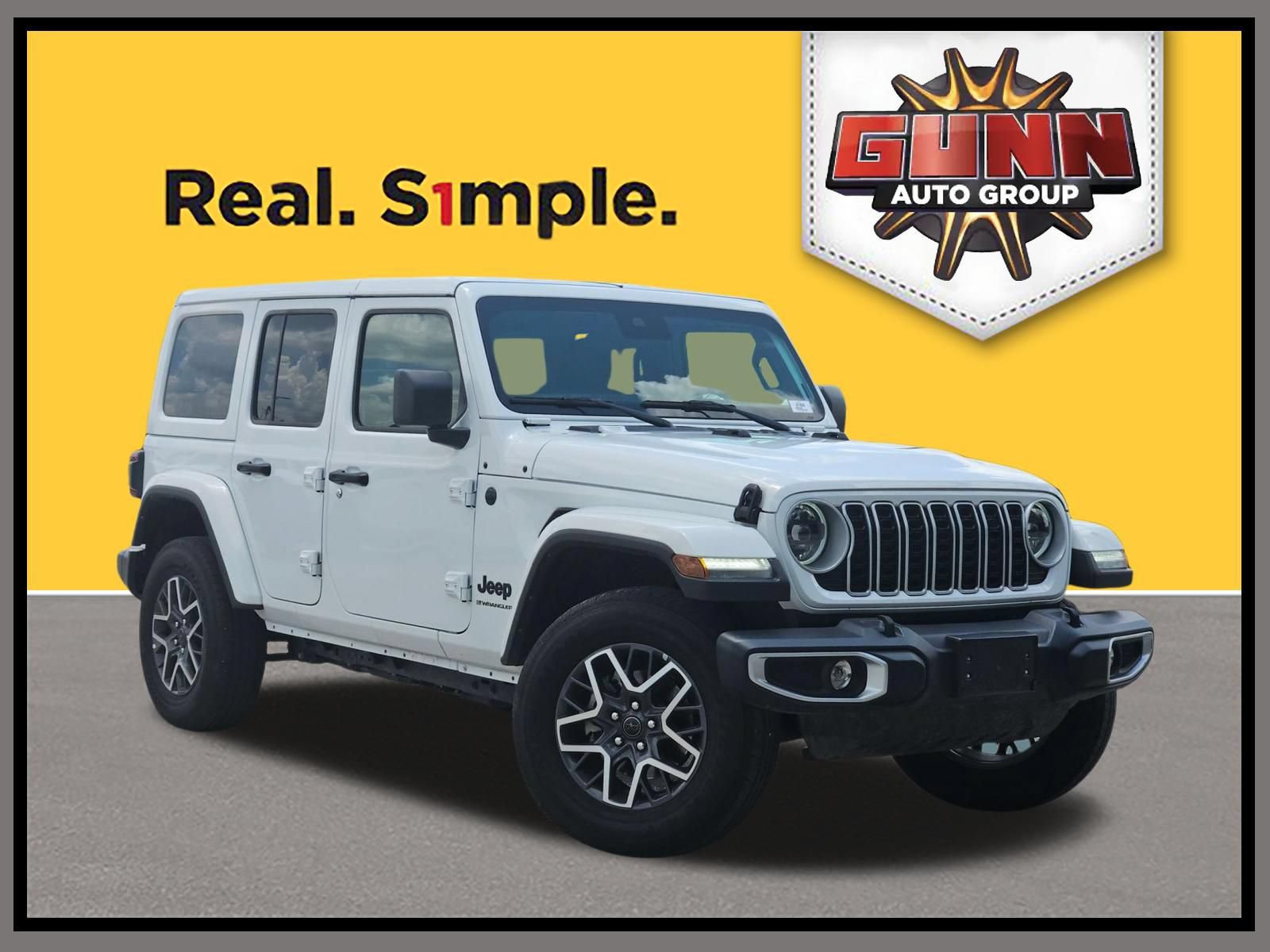 Used 2025 Jeep Wrangler Unlimited Sahara AWD/4WD image 1