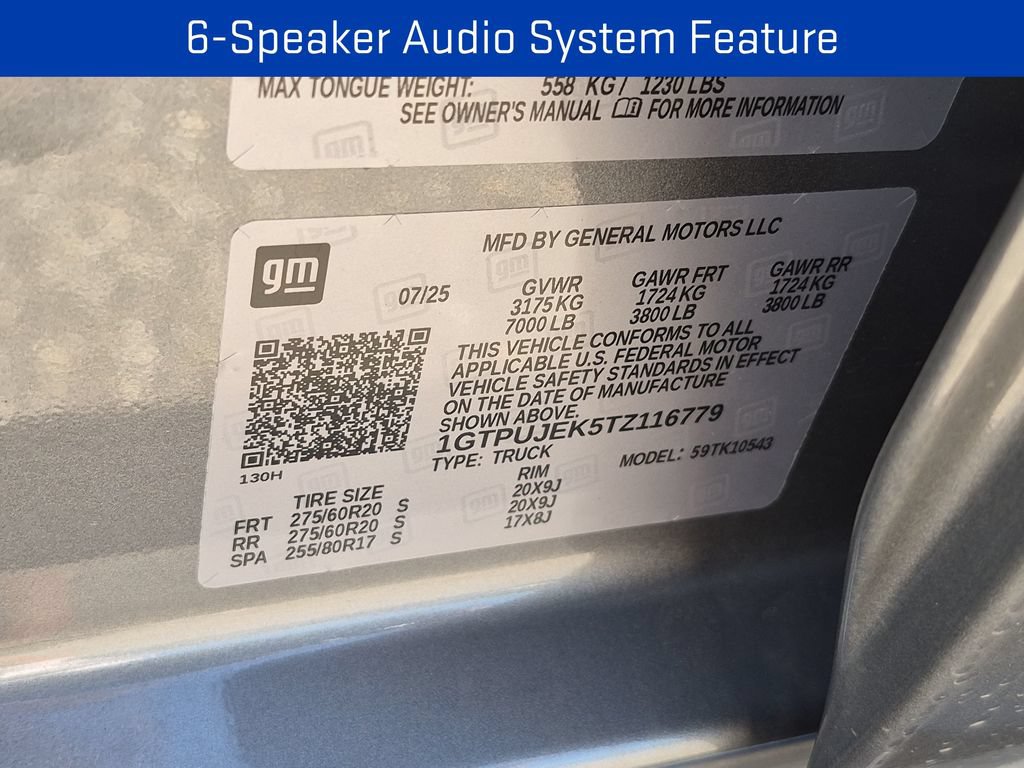 Certified 2026 GMC Sierra 1500 Elevation AWD/4WD image 12