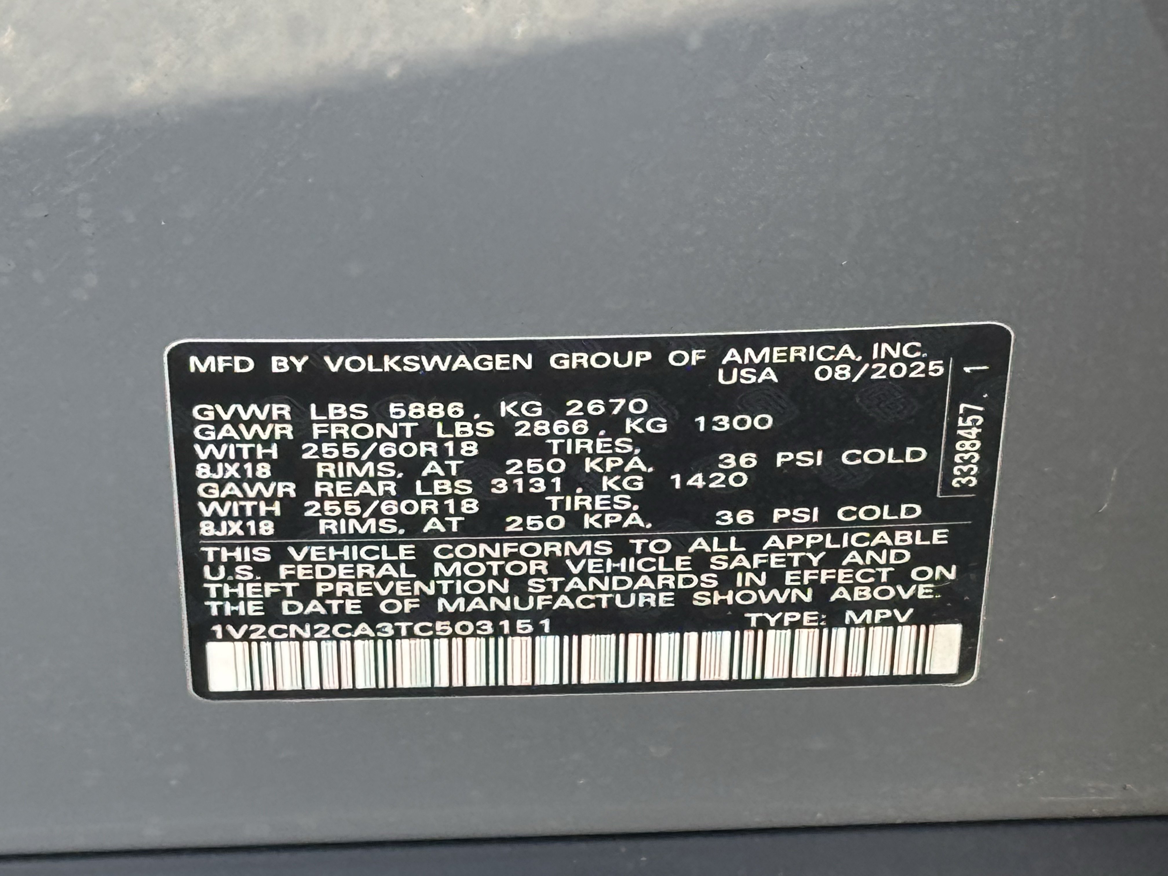 Used 2026 Volkswagen Atlas Peak Edition AWD/4WD image 41