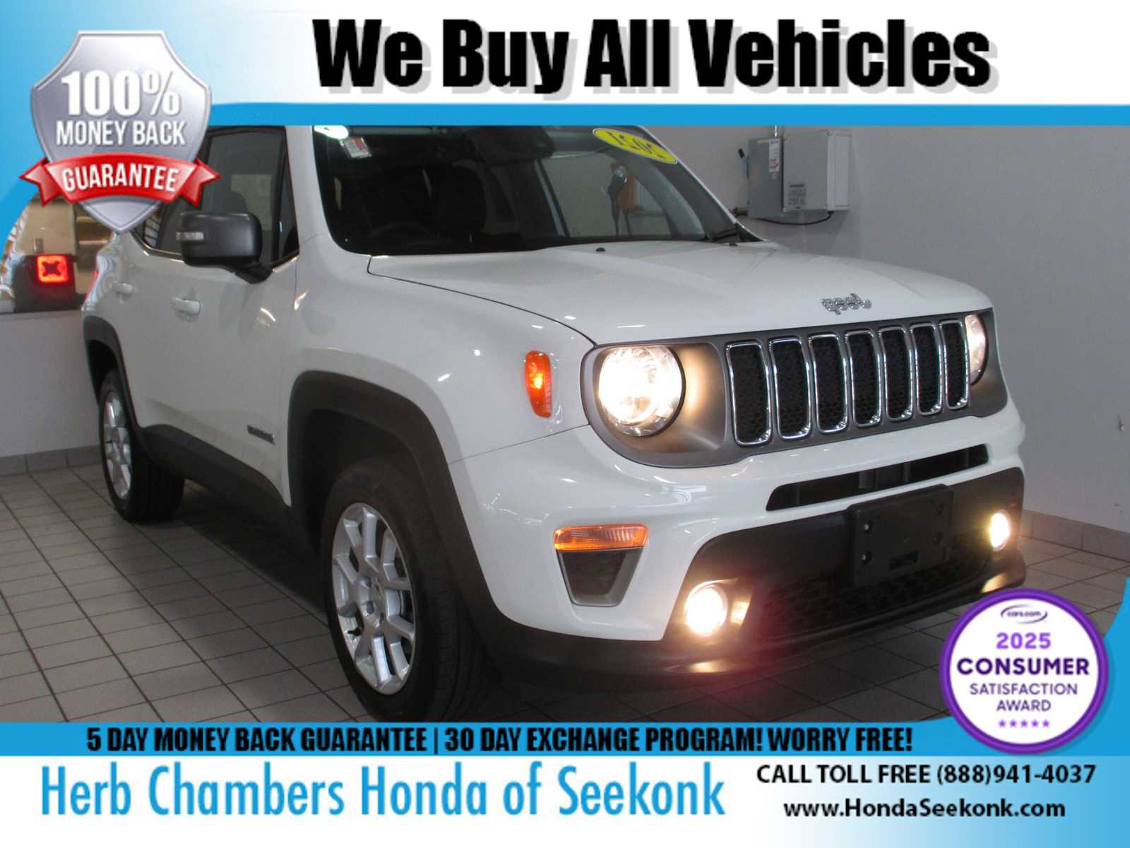 Used 2021 Jeep Renegade Limited w/ Sun & Sound Group