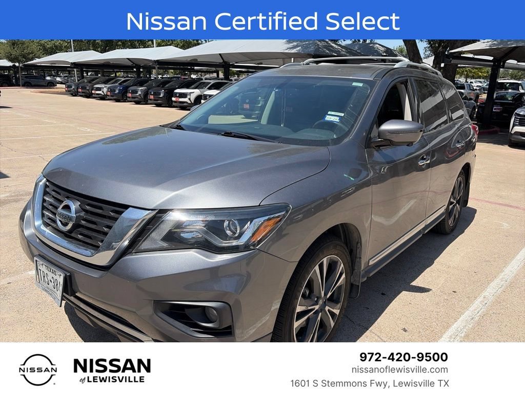 Certified 2020 Nissan Pathfinder Platinum w/ Cargo Package FWD image 1