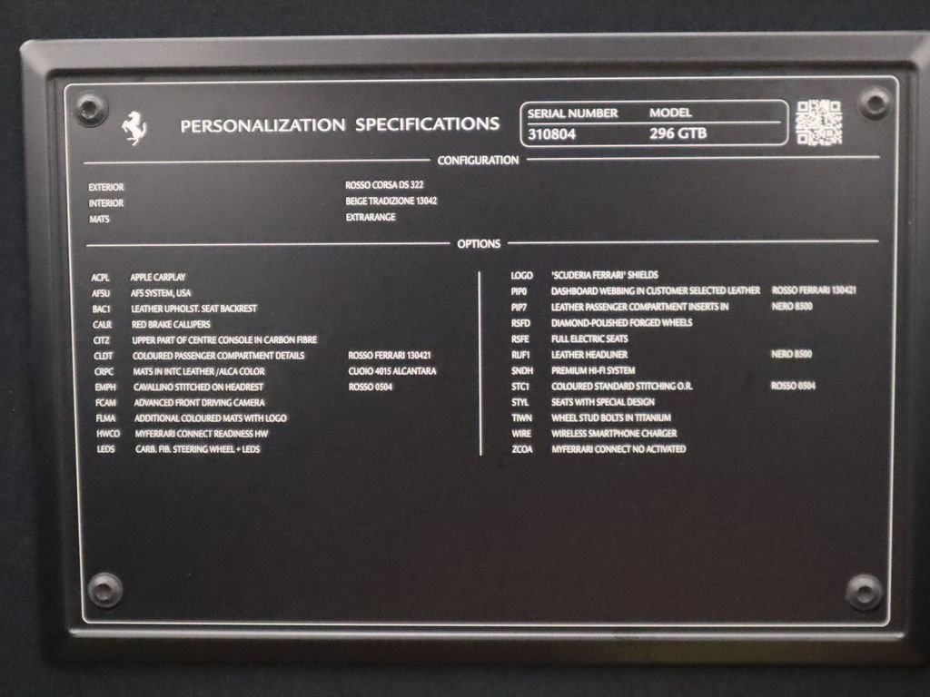 Used 2024 Ferrari 296 GTB image 9