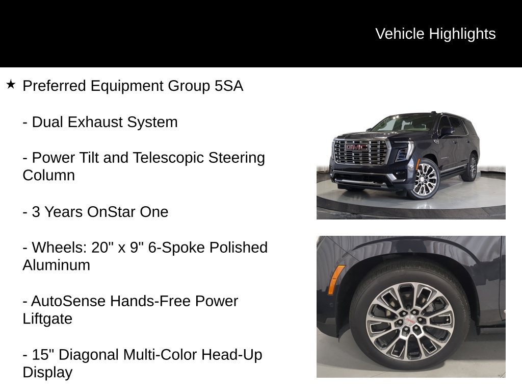 Used 2026 GMC Yukon Denali w/ Denali Reserve Package AWD/4WD image 13