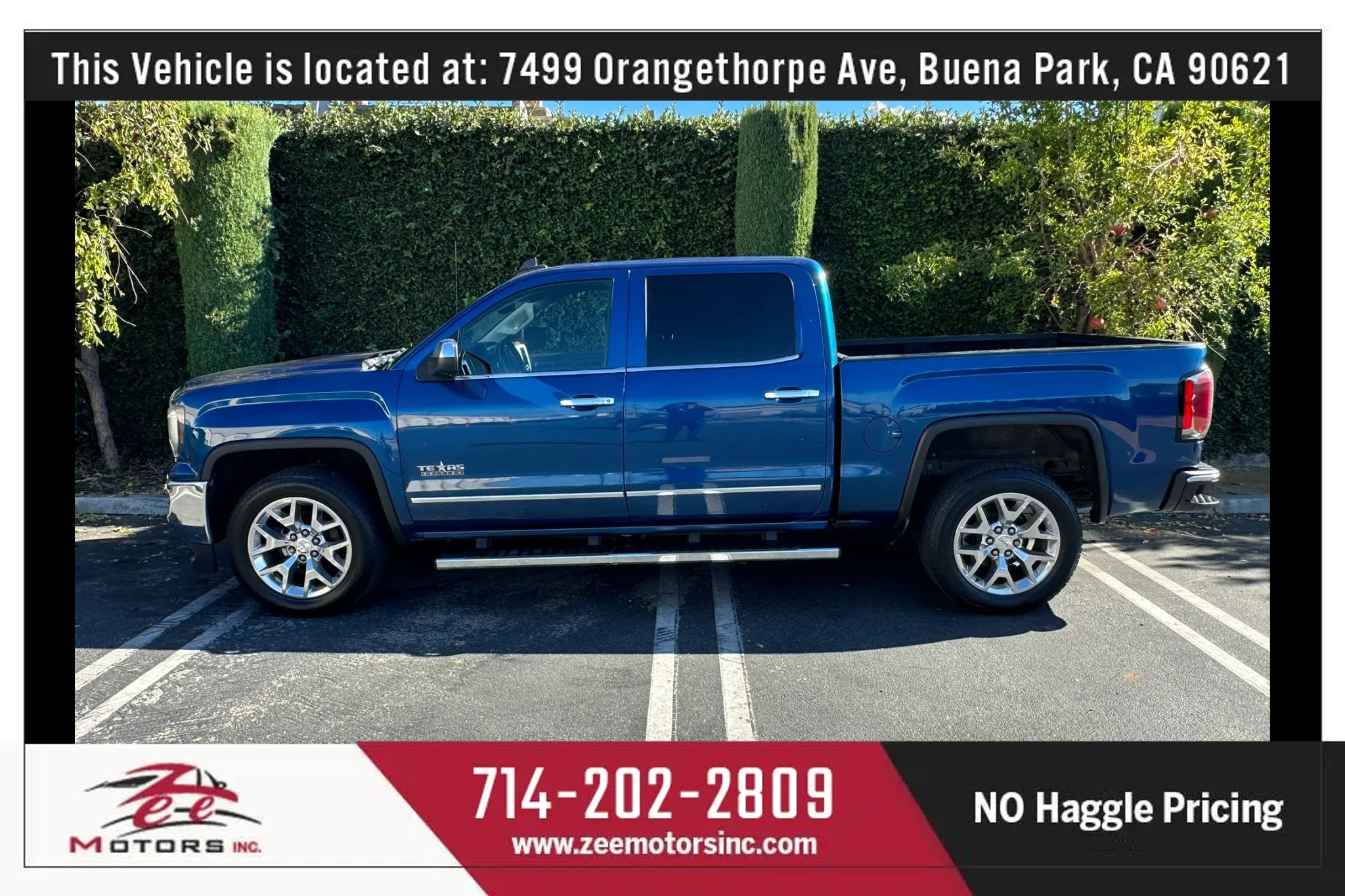 Used 2017 GMC Sierra 1500 SLT w/ Texas SLT Premium Package RWD image 10