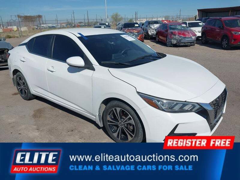 Used 2020 Nissan Sentra SV w/ Electronics Package FWD image 1