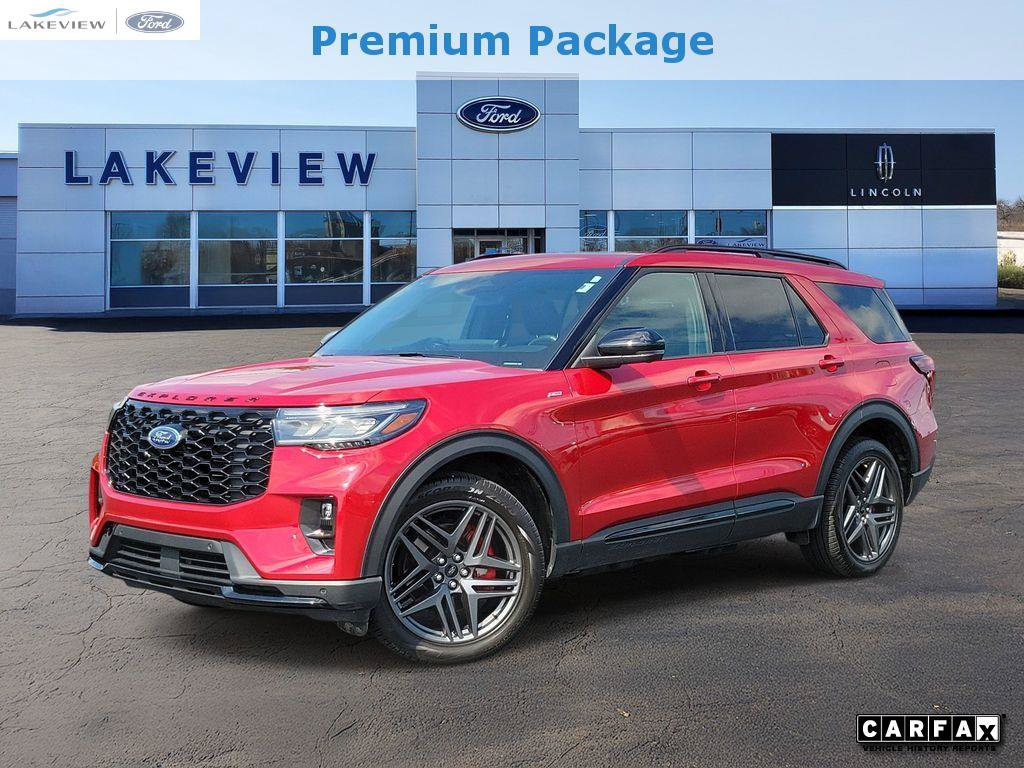 Certified 2025 Ford Explorer ST-Line w/ Premium Package AWD/4WD video 1