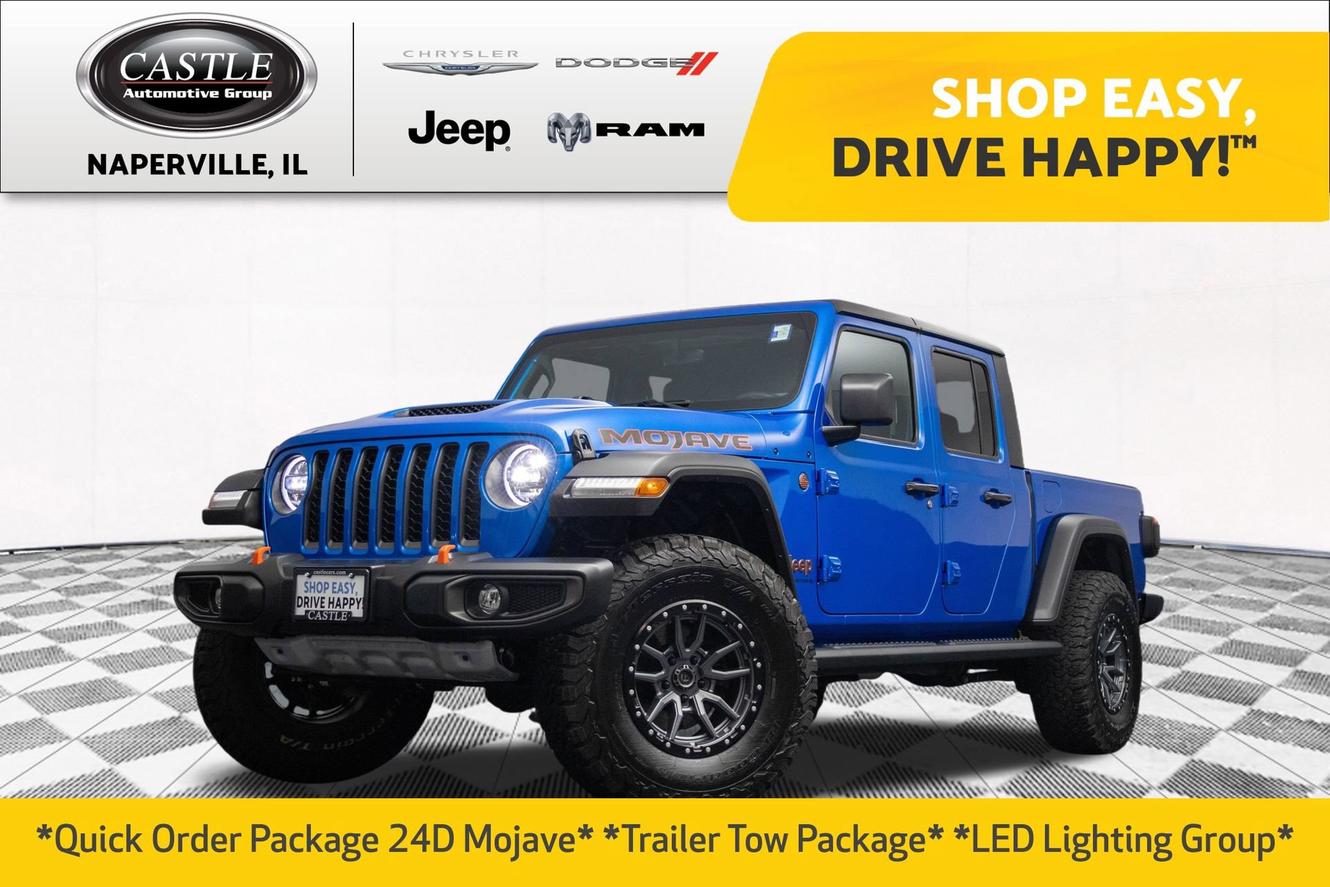 Used 2023 Jeep Gladiator Mojave w/ LED Lighting Group AWD/4WD image 1
