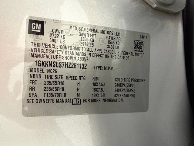 Certified 2017 GMC Acadia SLE w/ Driver Alert Package I AWD/4WD image 22