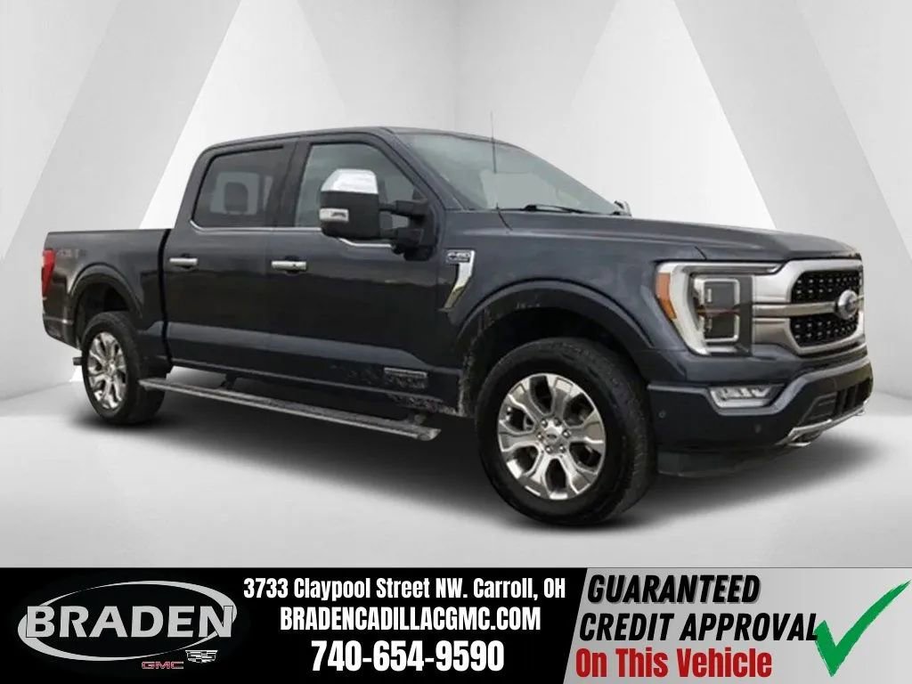 Used 2021 Ford F150 Platinum w/ Max Trailer Tow Package image 1