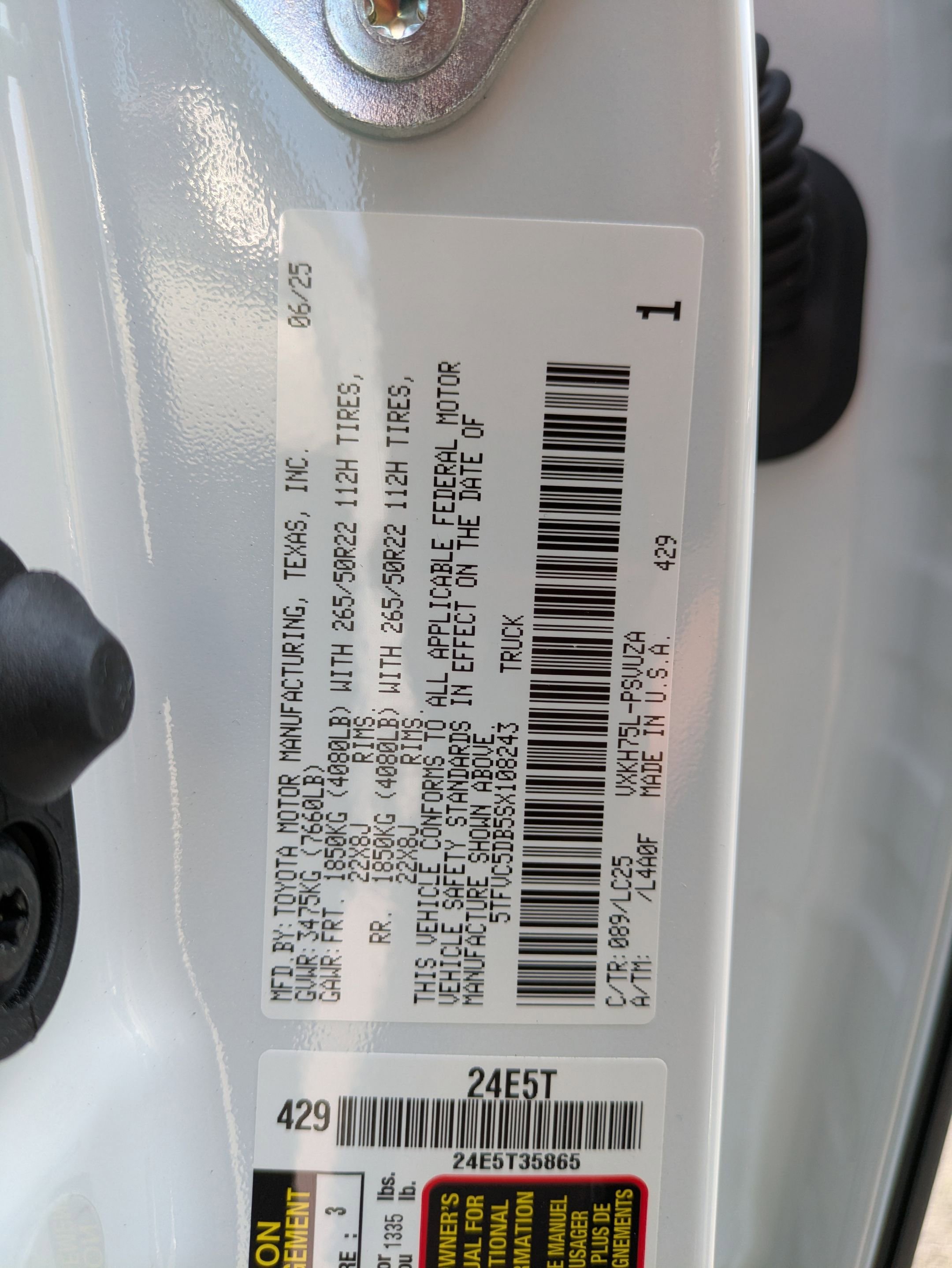 New 2025 Toyota Tundra Capstone image 27