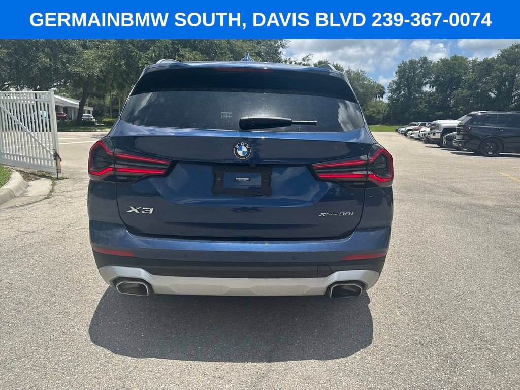 Certified 2023 BMW X3 xDrive30i w/ Premium Package w/ZPA AWD/4WD image 6