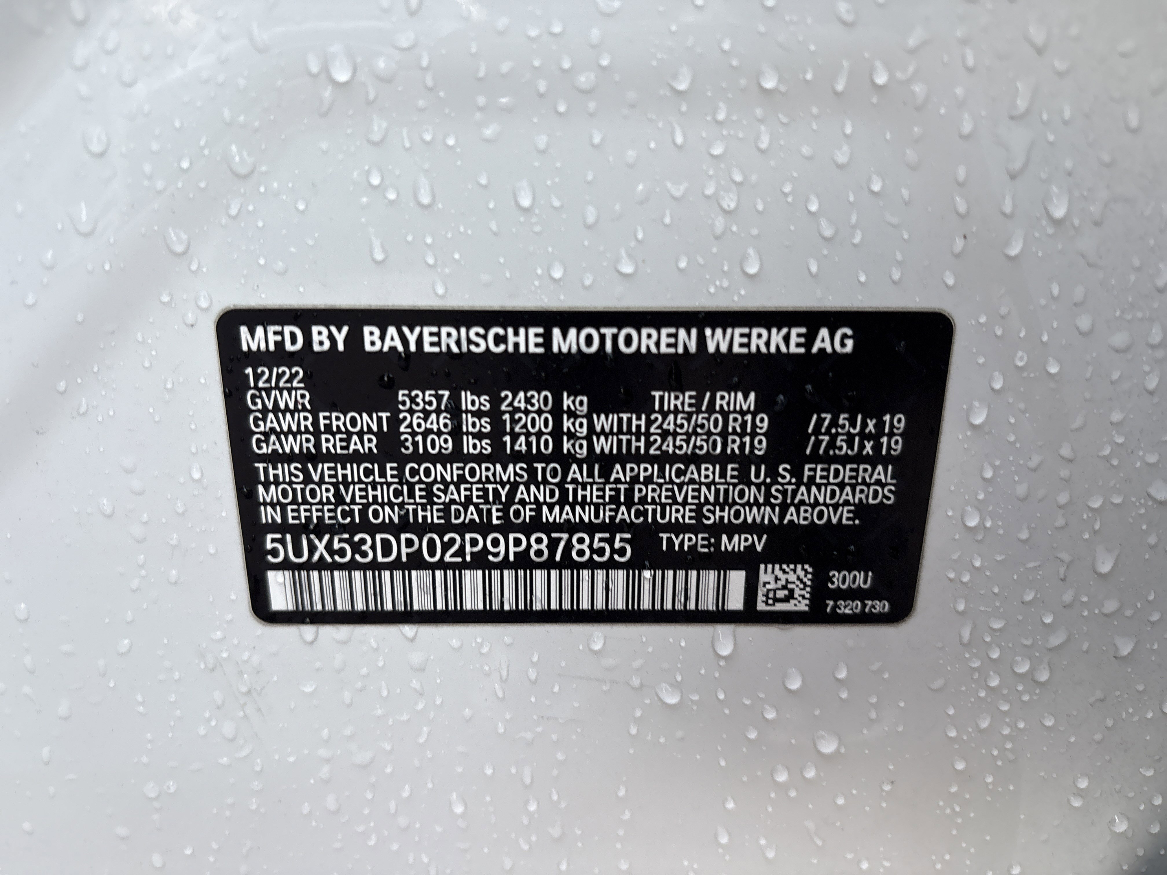 Certified 2023 BMW X3 xDrive30i w/ Convenience Package image 33