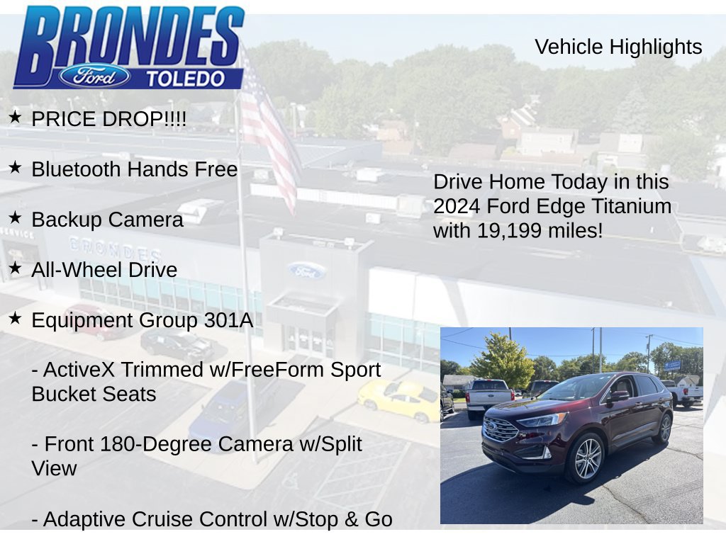 Used 2024 Ford Edge Titanium w/ Equipment Group 301A AWD/4WD image 5