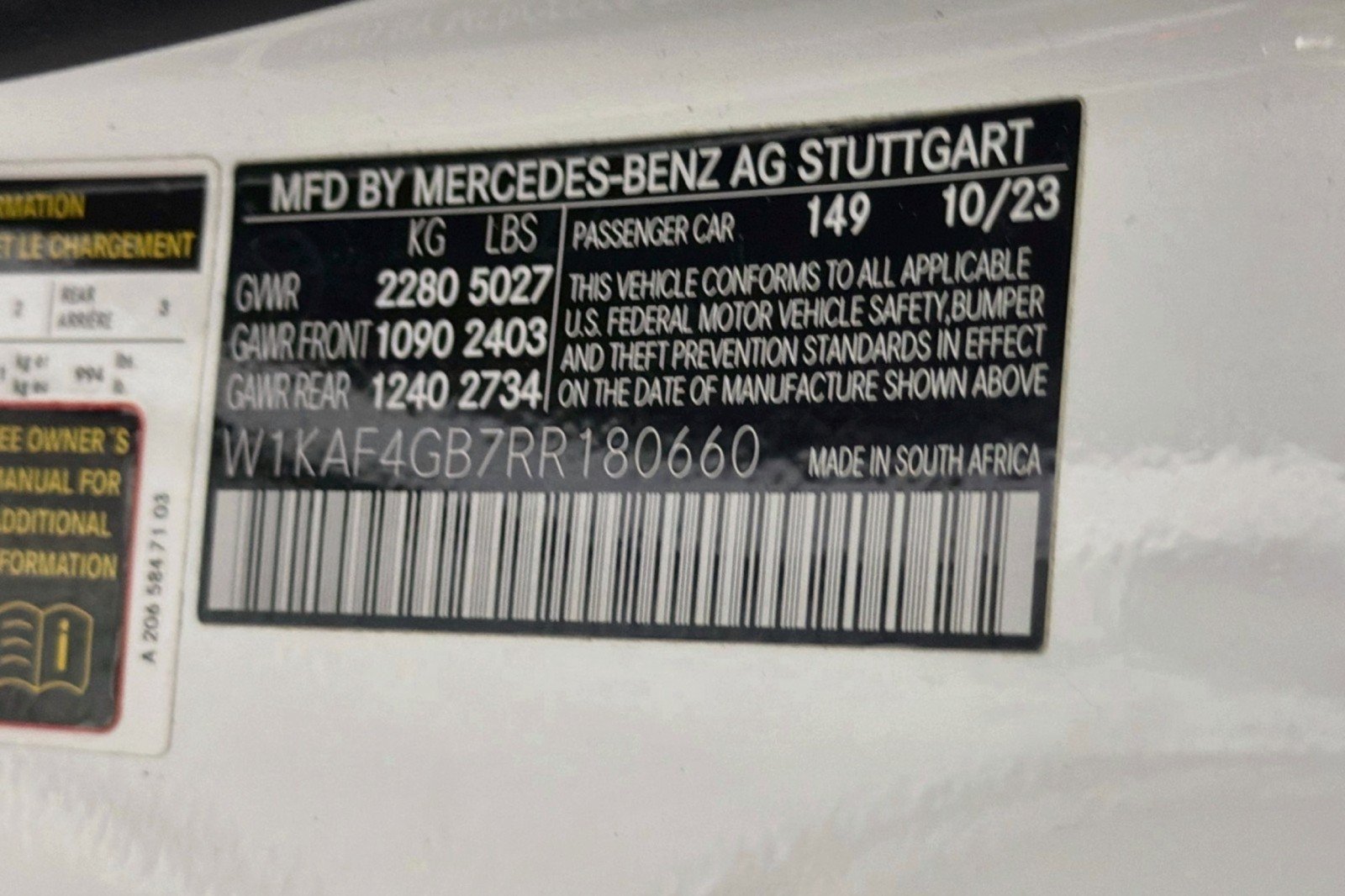 Certified 2024 Mercedes-Benz C 300 Sedan image 28