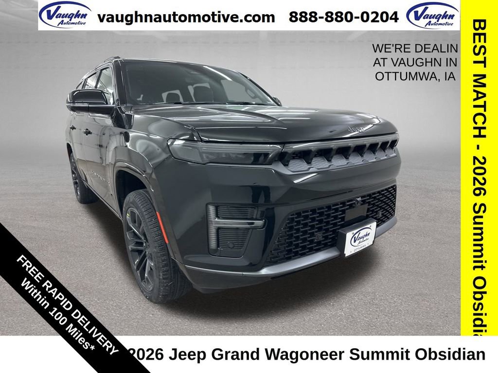 New 2026 Jeep Grand Wagoneer Summit