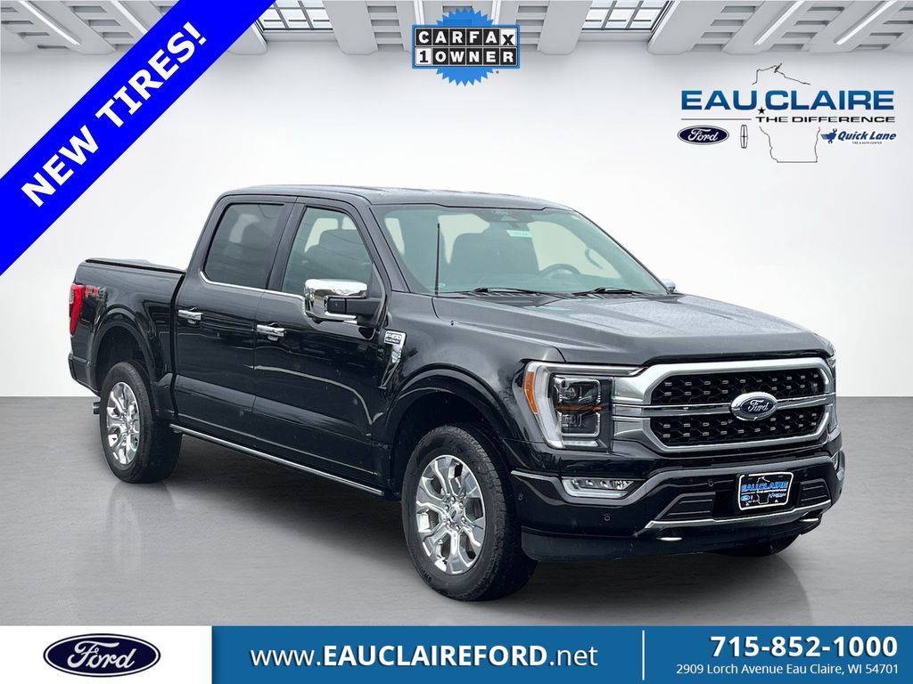 Certified 2022 Ford F150 Platinum w/ Equipment Group 701A High image 1