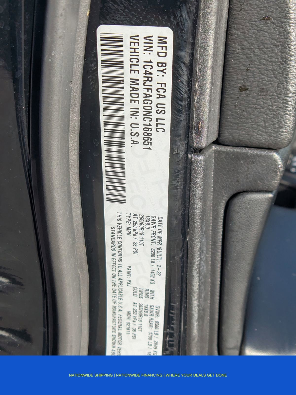 Used 2022 Jeep Grand Cherokee Laredo X image 43