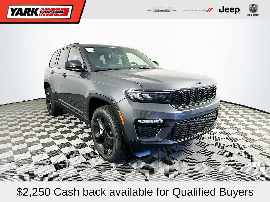 New 2025 Jeep Grand Cherokee Limited w/ Black Appearance Package