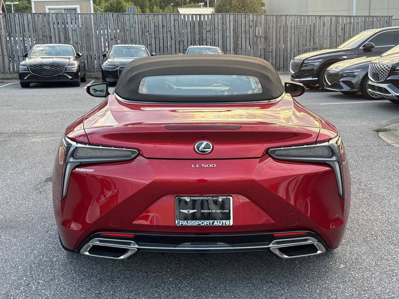 Used 2024 Lexus LC 500 Convertible w/ Touring Package RWD image 3