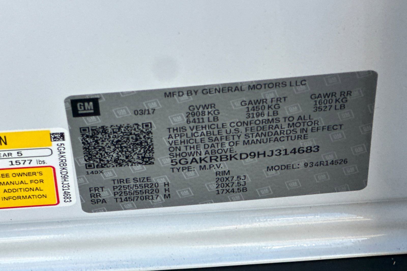 Used 2017 Buick Enclave Leather w/ Enclave Sport Touring Edition image 39