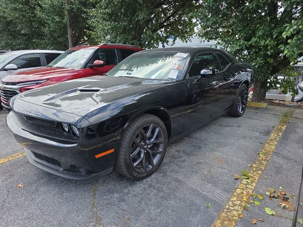 Used 2021 Dodge Challenger SXT w/ Blacktop Package RWD image 1