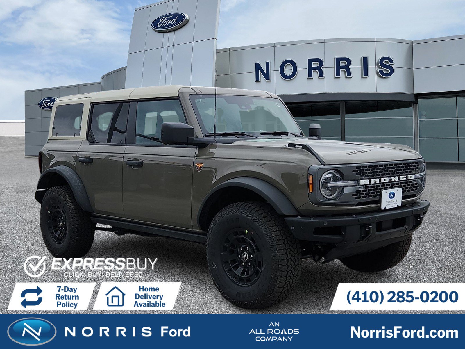 New 2026 Ford Bronco Badlands AWD/4WD image 1