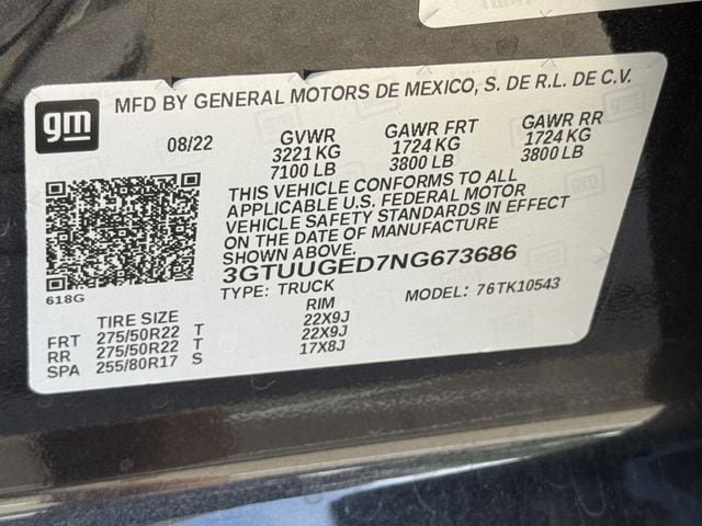 Used 2022 GMC Sierra 1500 Denali AWD/4WD image 26